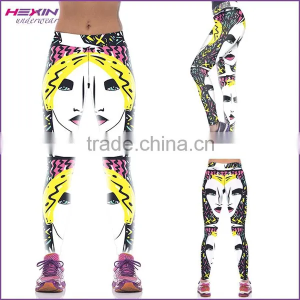 Free Shipping Womens Printed Shiny 3d Leggings photo-3