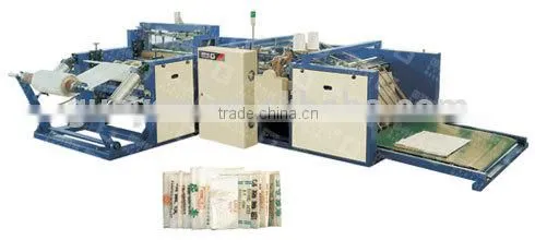 GuoYan Automatic PP pe Bag Cutting and Sewing Machine