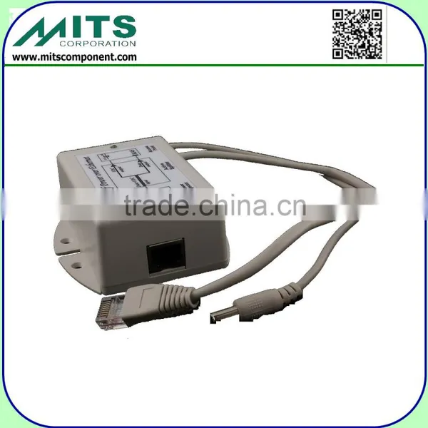 12W/12V, 2.1 / 5.5mm PoE Splitter photo-2