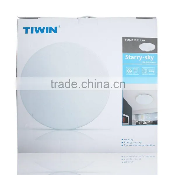 TIWIN 17W Cool White Star Effect Surface Mounted Acrylic in White Sky Star Led Modern Ceiling Lamp photo-6