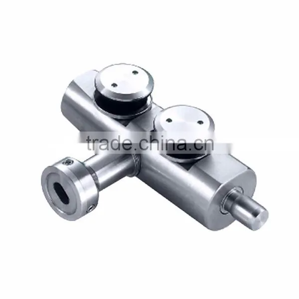 Luxury Quality Inox Door Hardware Set Glass Fittings For Tempered Glass Quality Choice photo-2