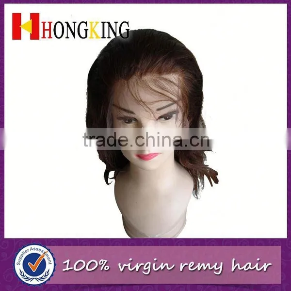 100% Brazilian Human Hair Wig Front Lace Wig Made In China photo-2