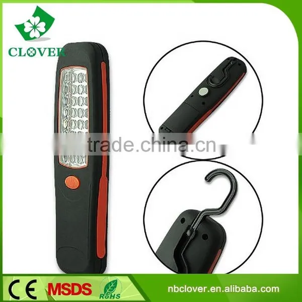 Popular Led Magnetic Work Torch Light 24 Led Magnetic Led Light With Hook photo-2