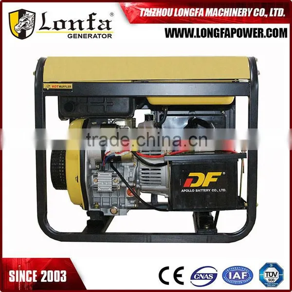 100% Copper Wire Small Diesel Generator Open Type, 3kw 5kw Portable Diesel Generator, 178f Diesel Engine Generator photo-2