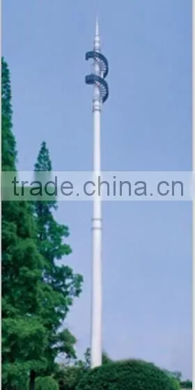 Telecom Monopole Tower China Manufacture/galvanized Steel Pole photo-3
