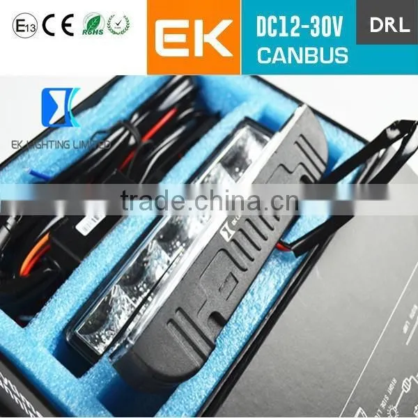 EK Universal LED Daylight Outdoor LED Recessed Light 12v LED Recessed Light Car Auto Accessories Led Daytime Running Light photo-2