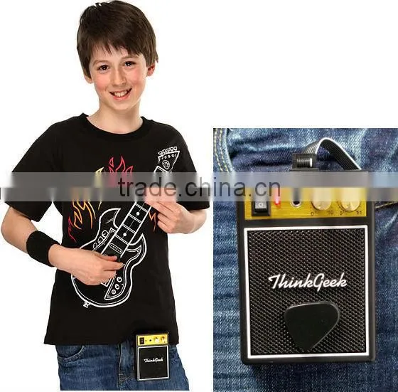 2016 Electronic Guitar T-Shirt/Electric Guiar Kit Shirts/Playable el T-shirts photo-6