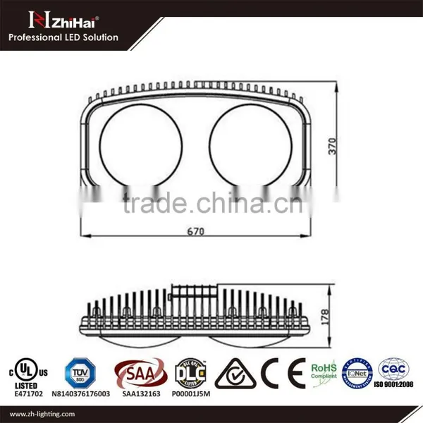 Genius Series Led Garden Lights 400w (TUV UL SAA CE ROHS Approved,3-5 Year Warranty) photo-4
