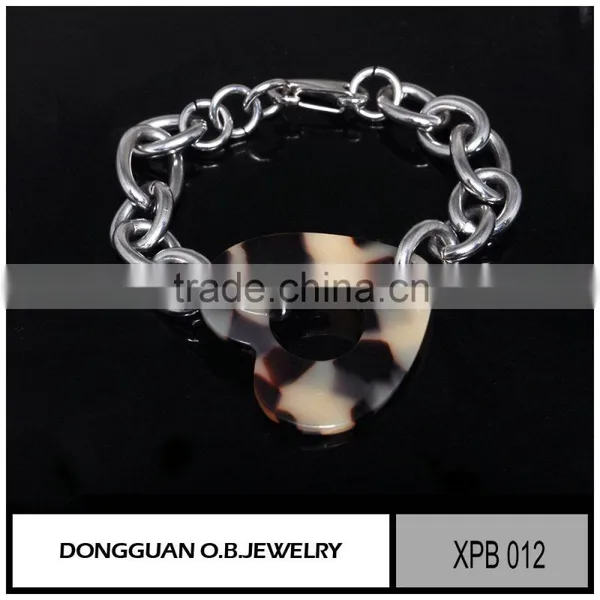 Hot Selling Designs, Brass Bracelet Jewelry, Plastic Stone Bracelet photo-3