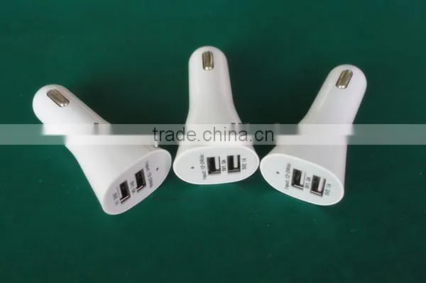 High Quality Cheap Price OEM/ODM Manufacture Universal Portable 5v 1a Dual Usb Wireless Car Charger photo-2