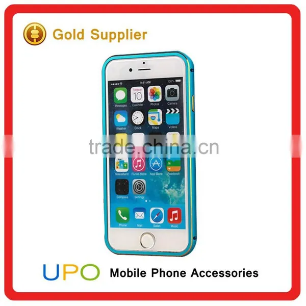 [UPO] Luxury Multicolor Metal Aluminum Bumper Frame Mobile Phone Cases for IPhone 6 6s photo-5