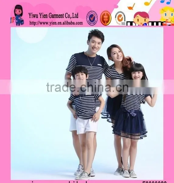 2015 Latest Korean Style Family Dress Mommy Daughter Summer Cheaper Casual Women Dress Model photo-4