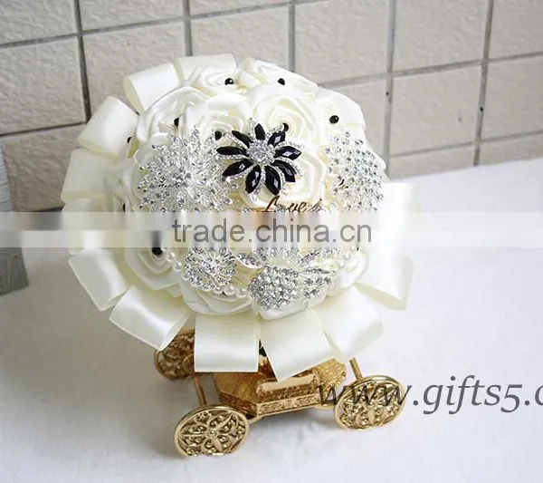 2016 Latest Handmade Graceful Bride Flower Bouquet photo-2