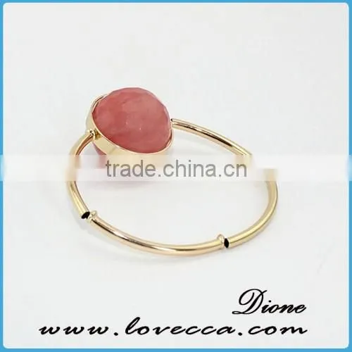 High Quality+In Stock+Small MOQ Gold Plating Pearl Charm Bracelet photo-6