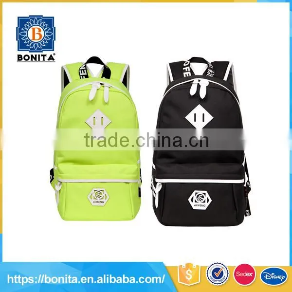Wholesale Custom Bright Color Backpack High School Backpack photo-3