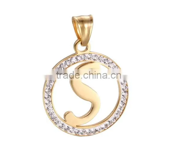 18k Plating Aluminum Chain Metal Pendant Necklace -jewelry Wholesale photo-2
