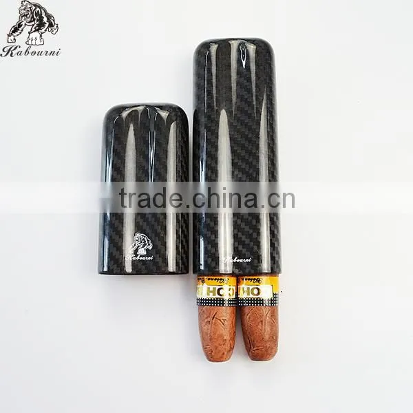 Hot-selling Portable Best Quality Travelling Pure Carbon Fiber Cigar Case Cigar Packaging for Business Man photo-2
