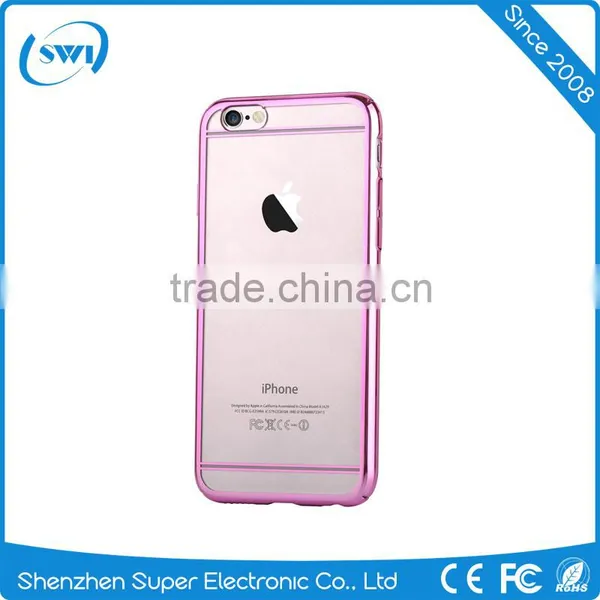 China Supplier Electroplating Phone PC Case For Iphone 6 6S photo-5