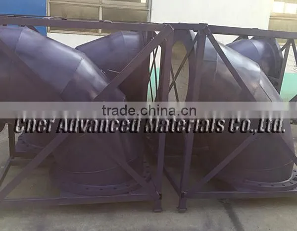 Ceramic Lined Wear Resistant Steel Pipe, Ceramic Lined Elbow photo-3