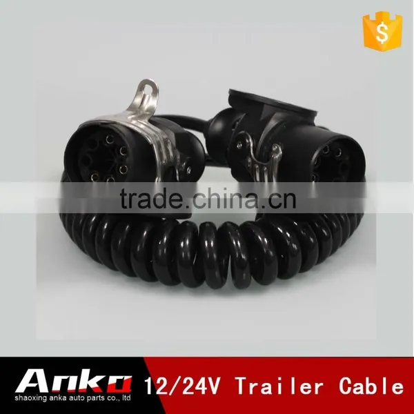 Truck Electric Cable With Two N Type Alu. Plug 24V photo-2