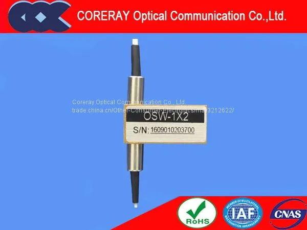 Оптический коммутатор CORERAY D1x2 с низким уровнем вставочных потерь