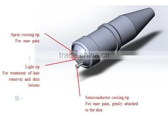 755nm Alexandrite Laser With Big Spot for Removal Every Type Hair photo-3