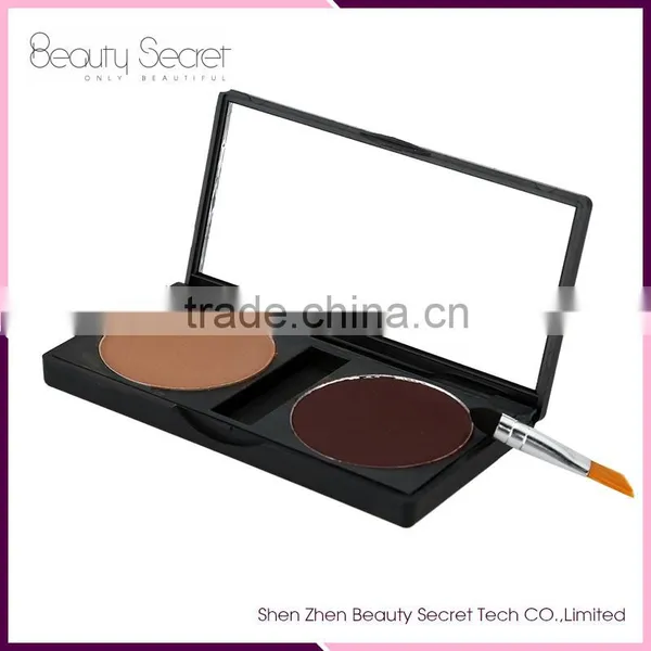 Private Label 2 Color Eyebrow Powder Palette photo-3