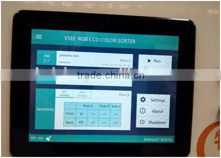 2017 Newest Model Best Sell Rice Machine Large Capaity Rice RGB Color Sorter Machine photo-3
