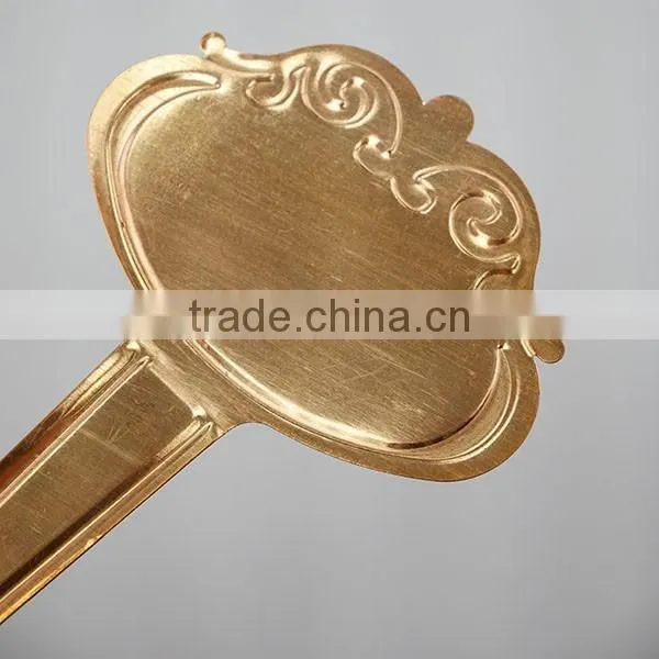 17cmL Gardening Marker Pen With Ornamental Copper Plant Label Metal Label photo-4