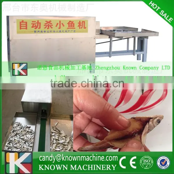Automatic Small Fish Viscera Removal Machine Small Fish Cutting Machine Fish Processing Equipment photo-3
