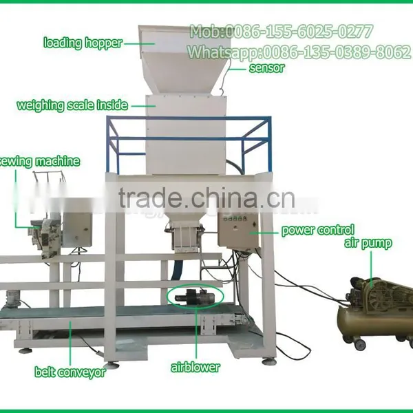 Bagging Grain Beans Cereals Quantitive Weighing Filling Machine photo-2
