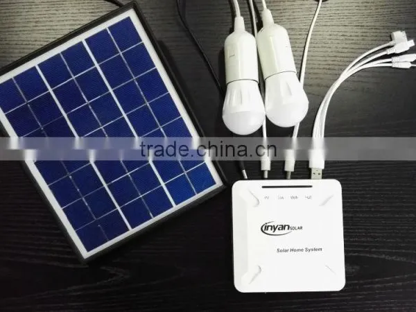 2015 Hot Sell Mini Solar Home Light System 6W, Solar Panel System 6W, Solar Power Generator 6W