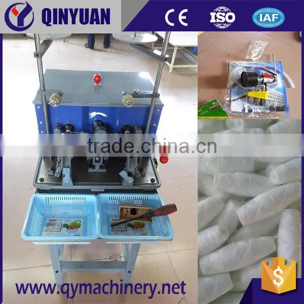 Cocoon Bobbin Winding Machine With Oil and Wax Devices photo-3