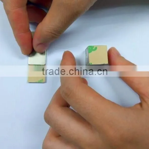 N35 Neodymium Adhesive Magnets for Packing Box photo-3