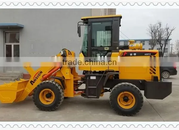1.2 Ton New Cheap Mini Wheel Loader YUNNEI Engine 37kw AS912 photo-4