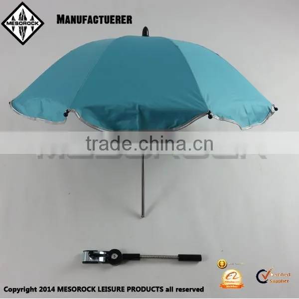 New UV Protection Colorful Bendable Umbrella Sunshade for Pram, Stroller photo-5