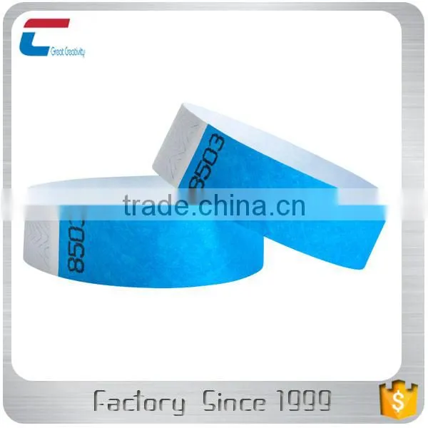 Disposable NFC Paper Bracelet 13.56Mhz RFID Paper Wristband photo-4