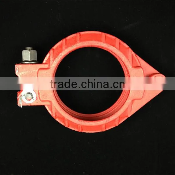 China Manufacturers Pipe Clamp Fittings Galvanized Pipe Clamp Concrete Pump Pipe Clamp photo-2