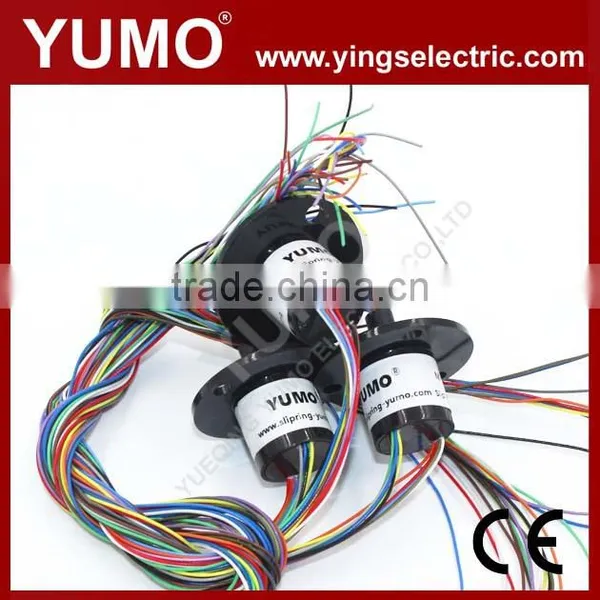 SR022-12 OD 22mm 12wires 2A Collect Electrical Slip Ring photo-5