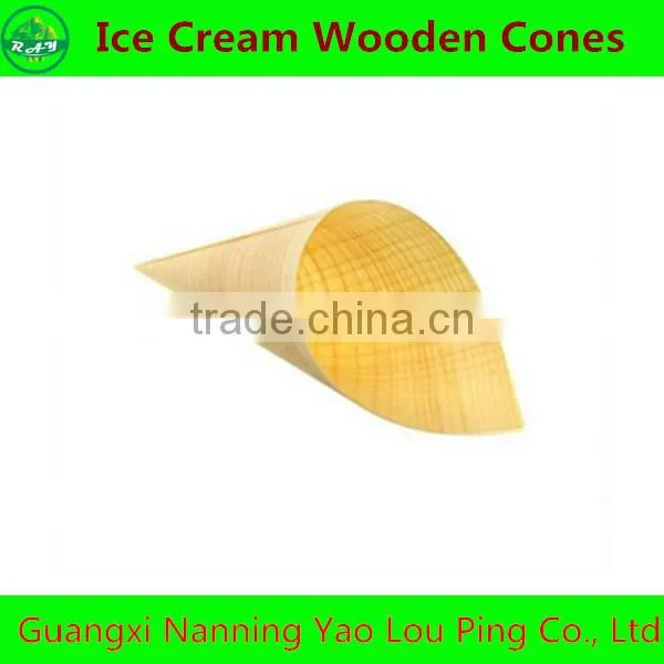 Disposable Craft Wood Cones photo-5