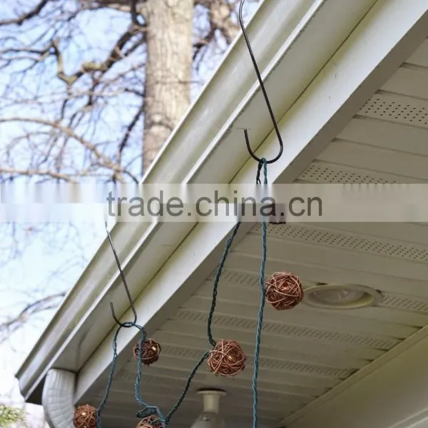 Metal Tree Branch Hook for Bird Feeders, Plants and More - Premium Quality Rust Resistant Steel - 12 Inch photo-5