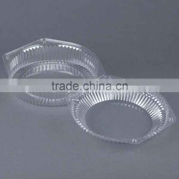 OEM Round Hinged Clamshell Cheesecake Containers photo-6