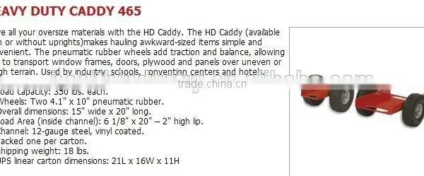 Heavy Duty HD Caddy,moving Caddy With Vinyl Coating photo-3