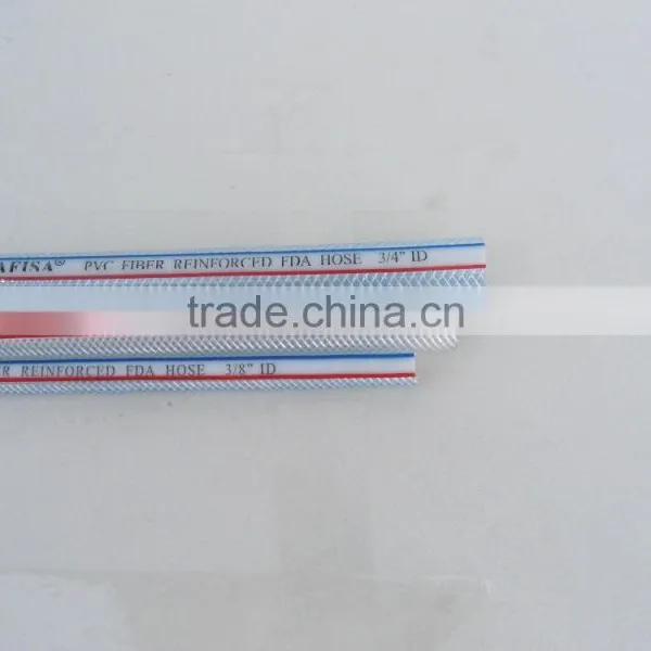 PVC Reinforced High Pressure Braided Blue Line Hose photo-4