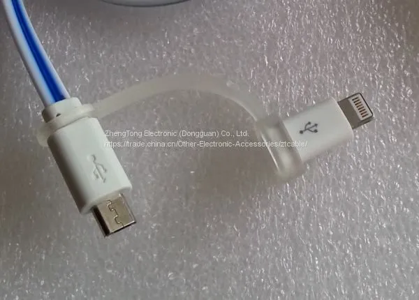 EL Lighting Charging Data Cable USB2.0 for Android And IPhone photo-3