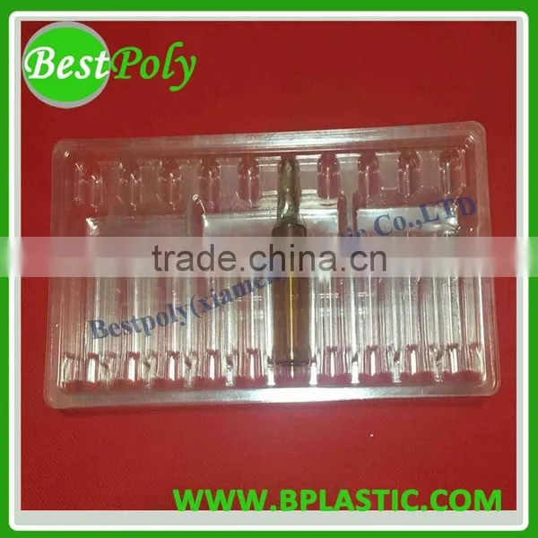 PVC Small Clamshell Thermoformed Packaging Tray photo-2