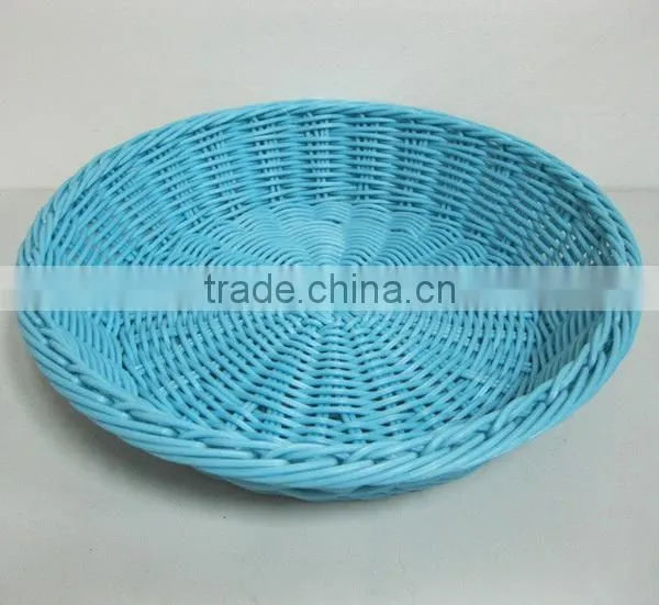 Washable pp Plastic Rattan Bread Basket