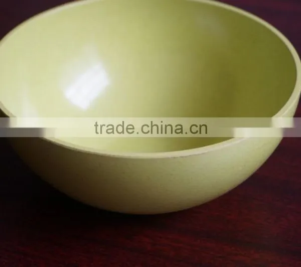 Anui Green Making Large Bamboo Fibre Tableware Bowls With Gift Pack, Western Dinnerware Bowls and Spoons Set photo-2