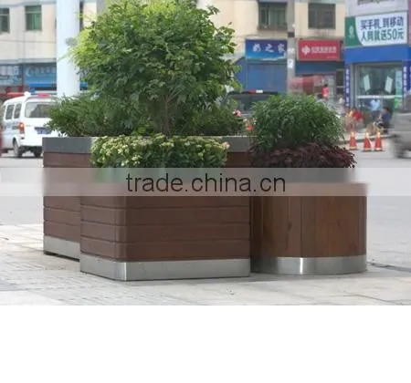 Arlau Outdoor WPC Tree Pots Large Outdoor photo-5