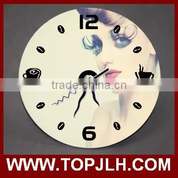 Sublimation Wall Clock,3D Sublimation MDF Clock,MDF Clock